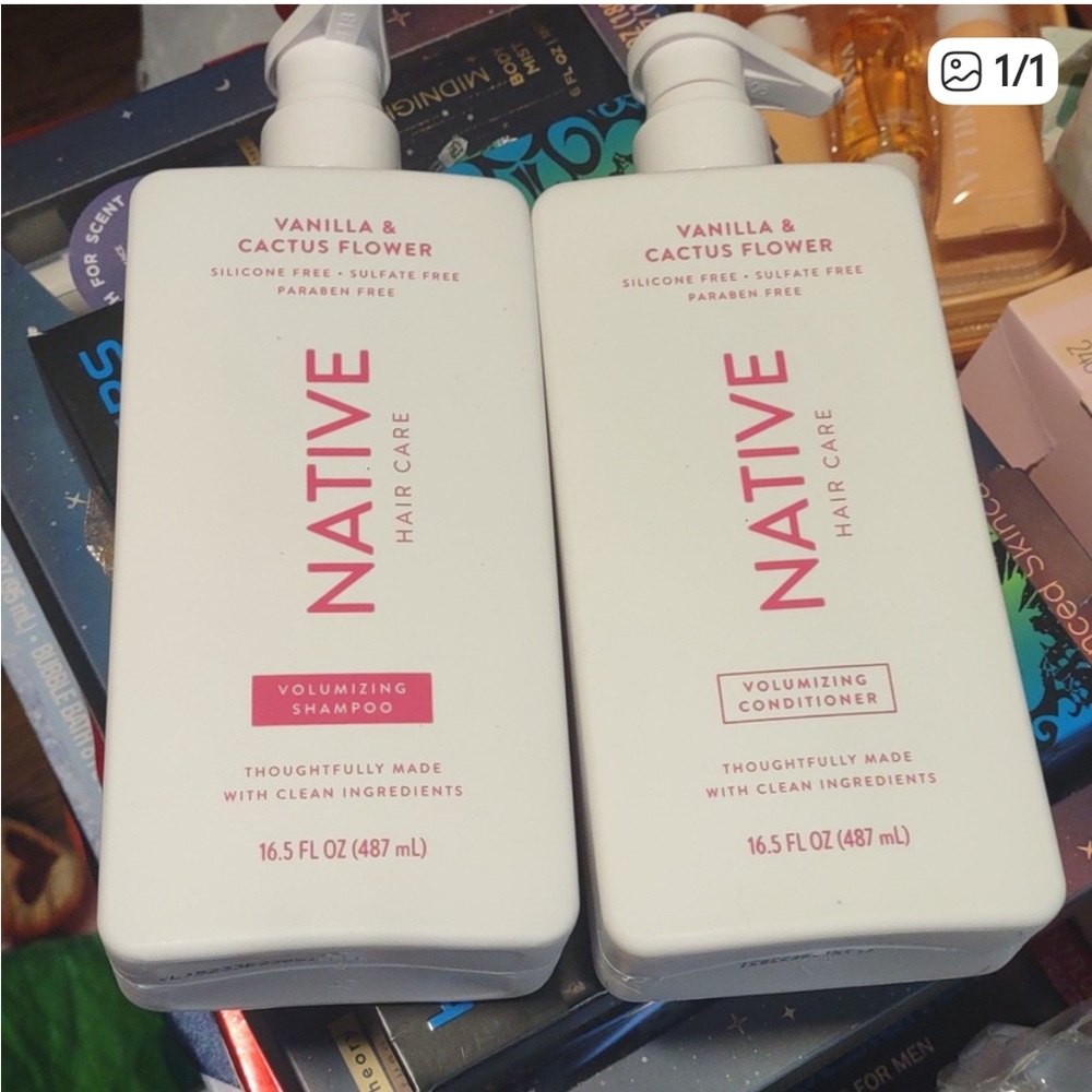 Native Vanilla & Cactus Flower Set- White and Pink